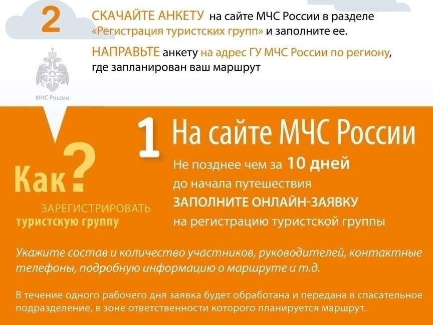 Как зарегистрировать туристическую группу?.